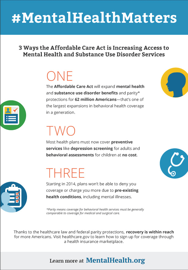 3 Ways the Affordable Care Act is Increasing Access to Mental Health & Substance Use Disorder Services